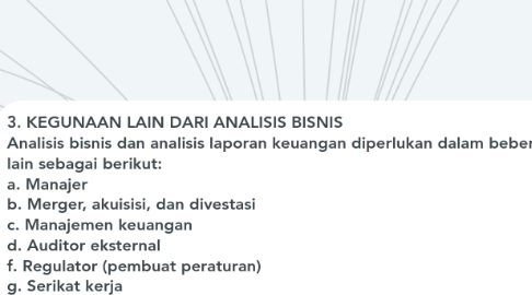 Mind Map: Analisis laporan keuangan