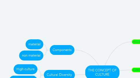 Mind Map The Concept Of Culture 