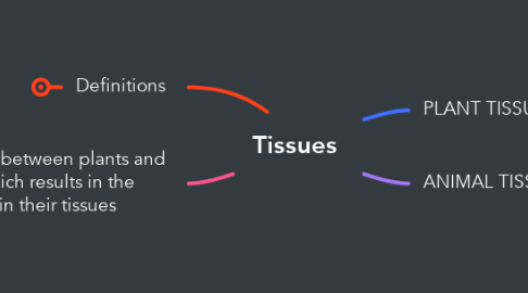 Mind Map: Tissues