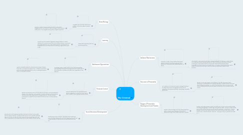 Mind Map: The Criminal