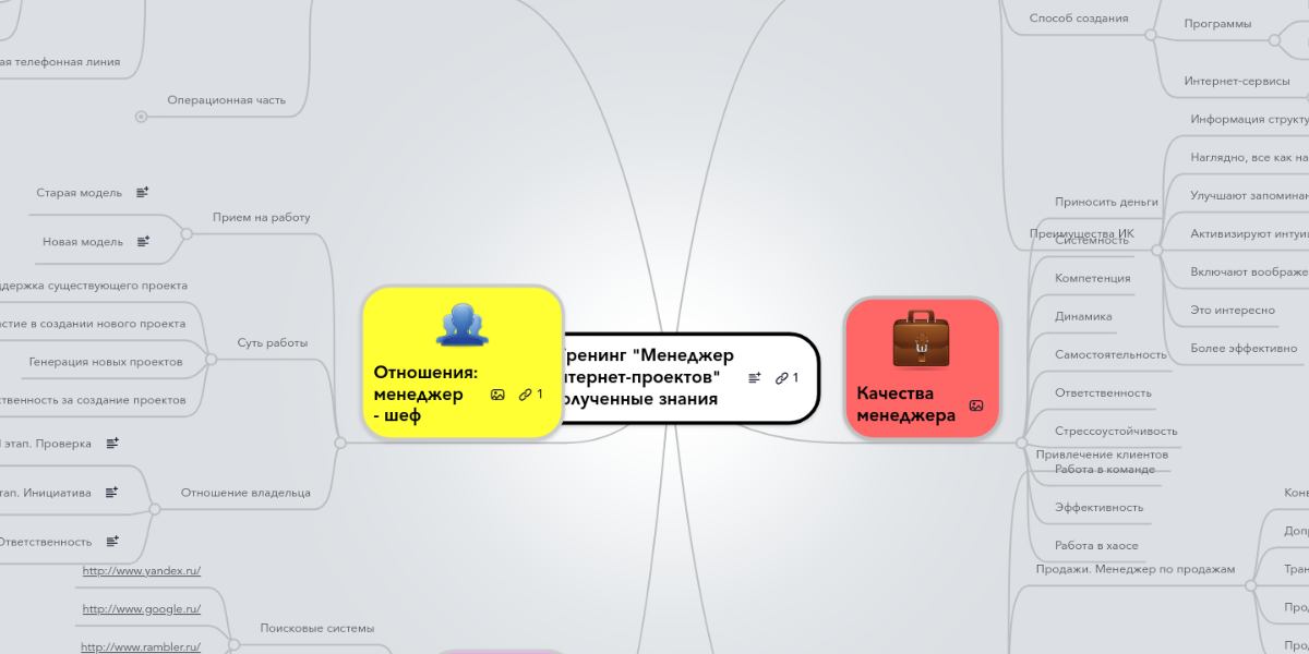 Менеджер интернет проектов